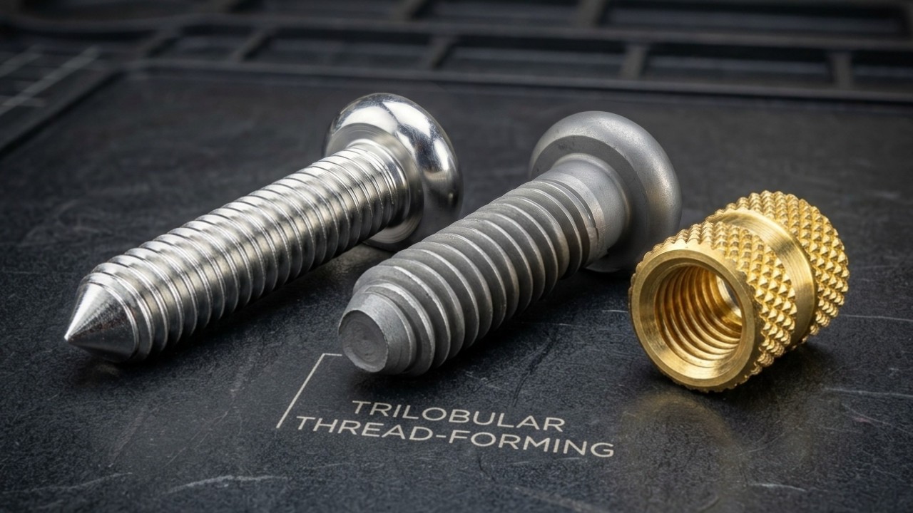 Assembly Mechanics &ndash; Thread-Forming, Thread-Cutting, and Inserts
